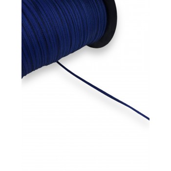 Trimming, webbing tape synthetic 5mm width in Dark Blue color